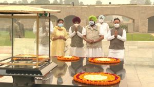 Captain launched a mission from Delhi’s Rajghat to save Punjab and its farmers