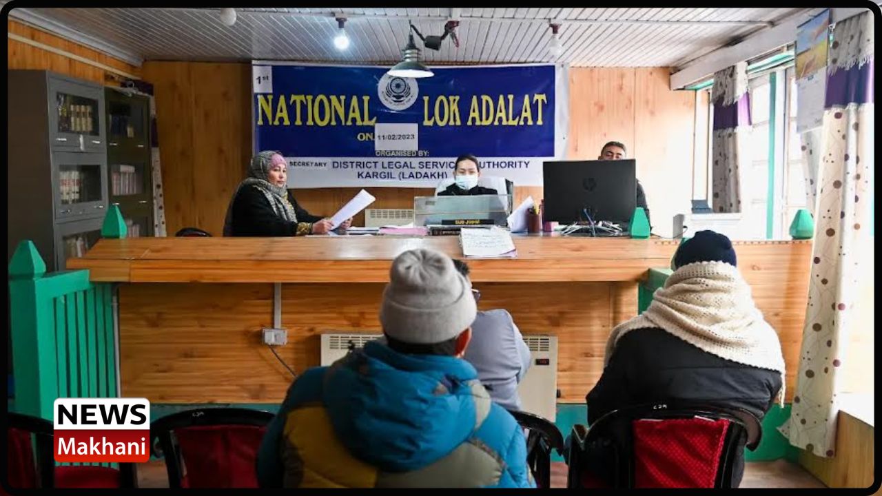 DLSA Kargil Organizes 1st National Lok Adalat, 100 Cases Disposed Of ...