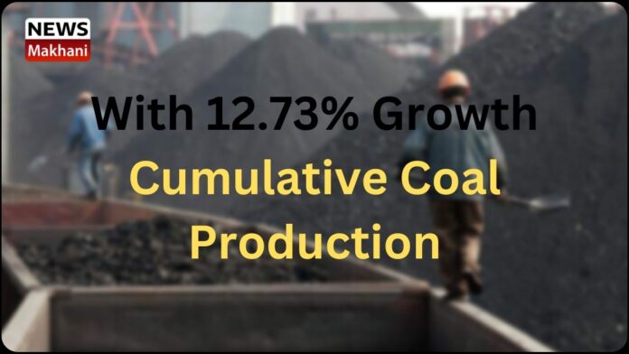 With 12.73% Growth Cumulative Coal Production