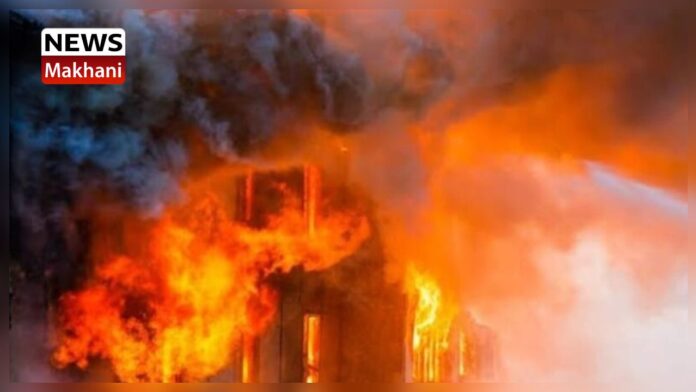 _fire incident in Una district