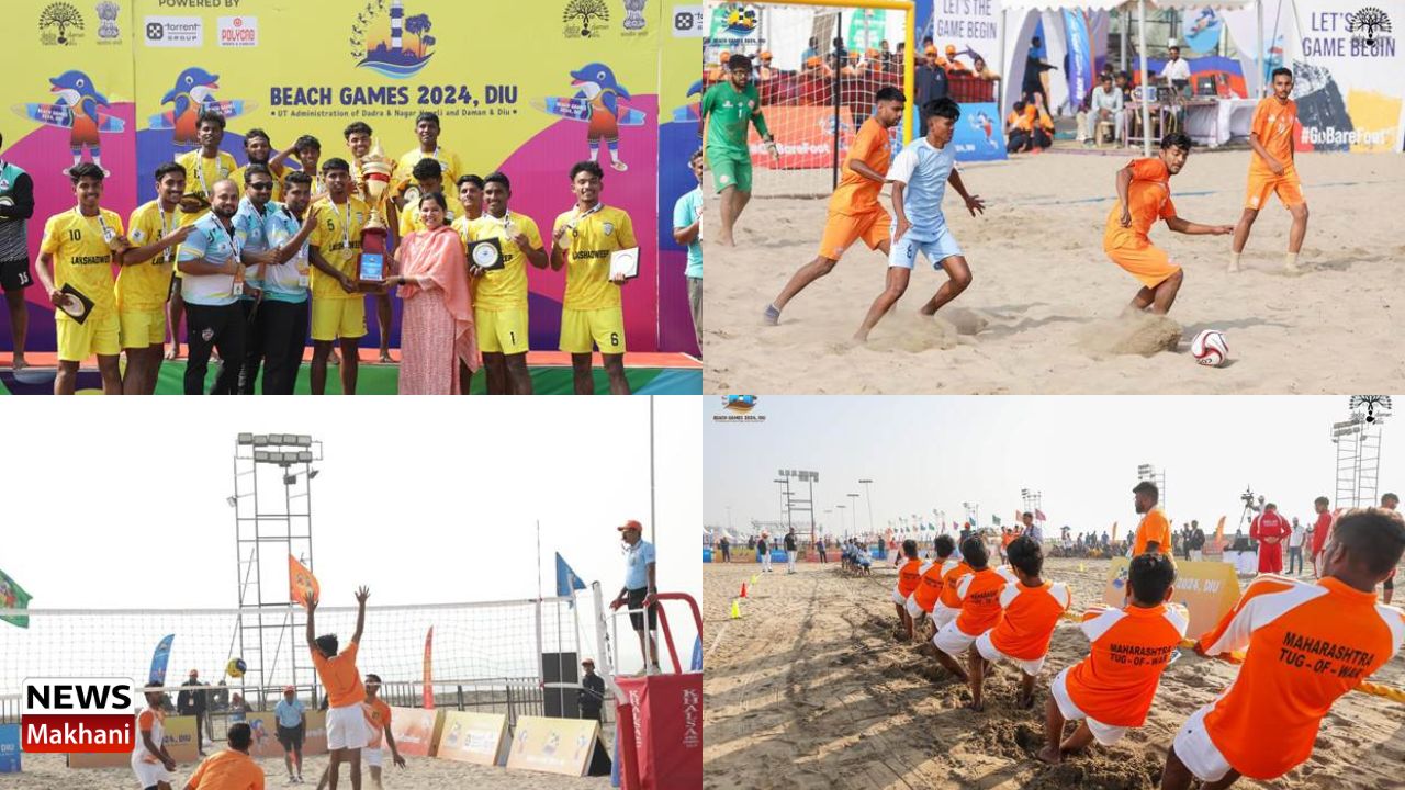 BEACH GAMES 2024, DIU News Makhani Latest & Breaking News of North