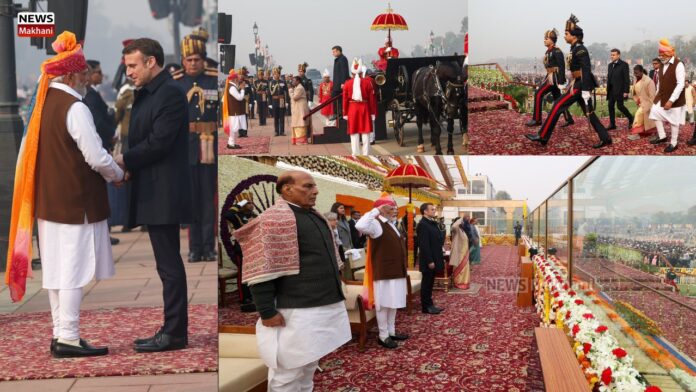 PM thanks France Prez for attending Republic Day celebrations