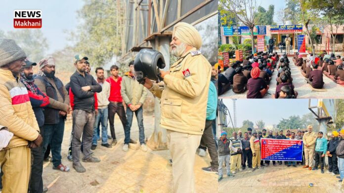 Traffic Education Cell Incharge, SI Daljit Singh